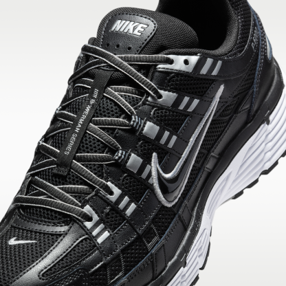 Nike P-6000 - Μαύρο/Λευκό/Metallic Silver/Μαύρο - 7