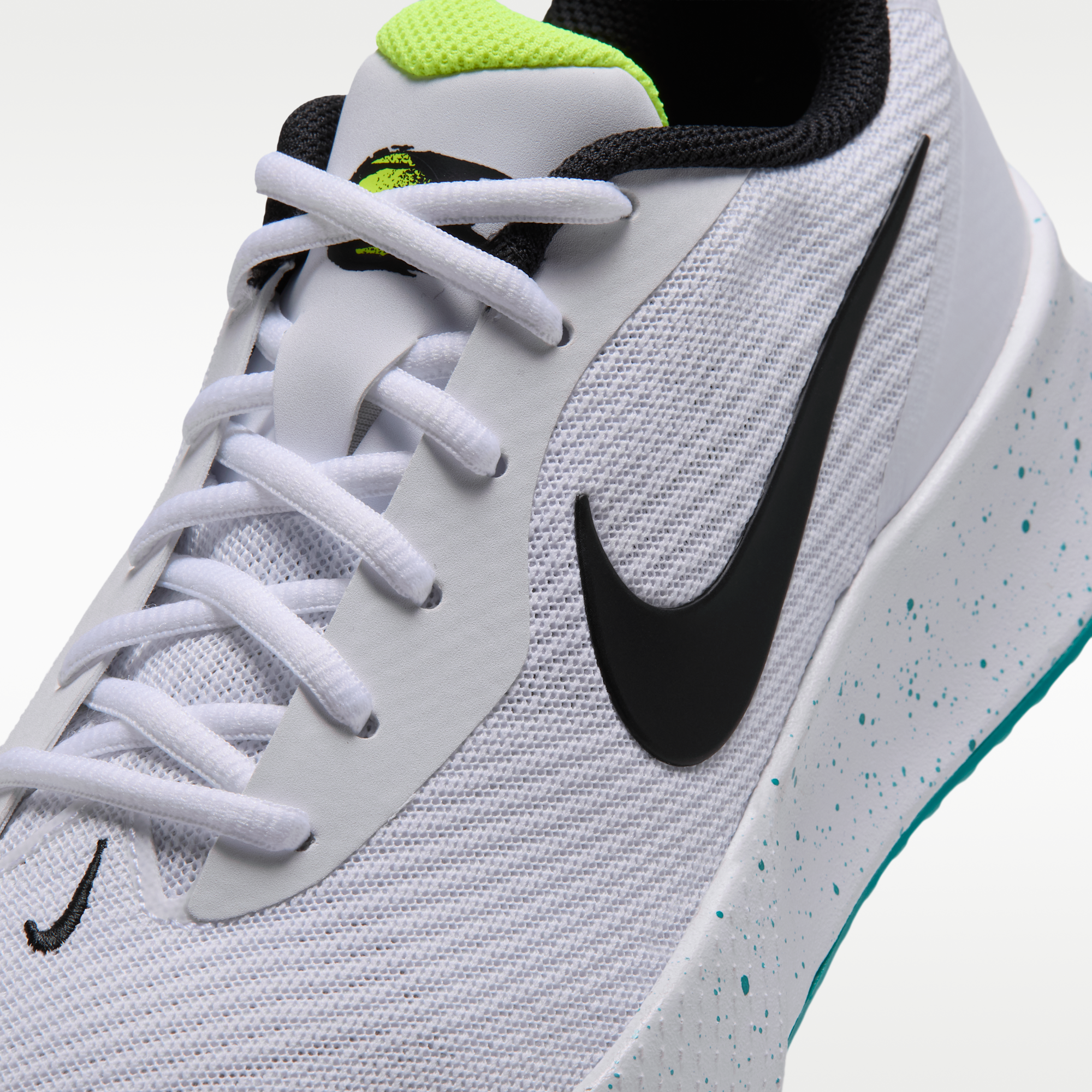 Nike Vapor Lite 3 - Λευκό/Volt/Energy/Μαύρο - 7