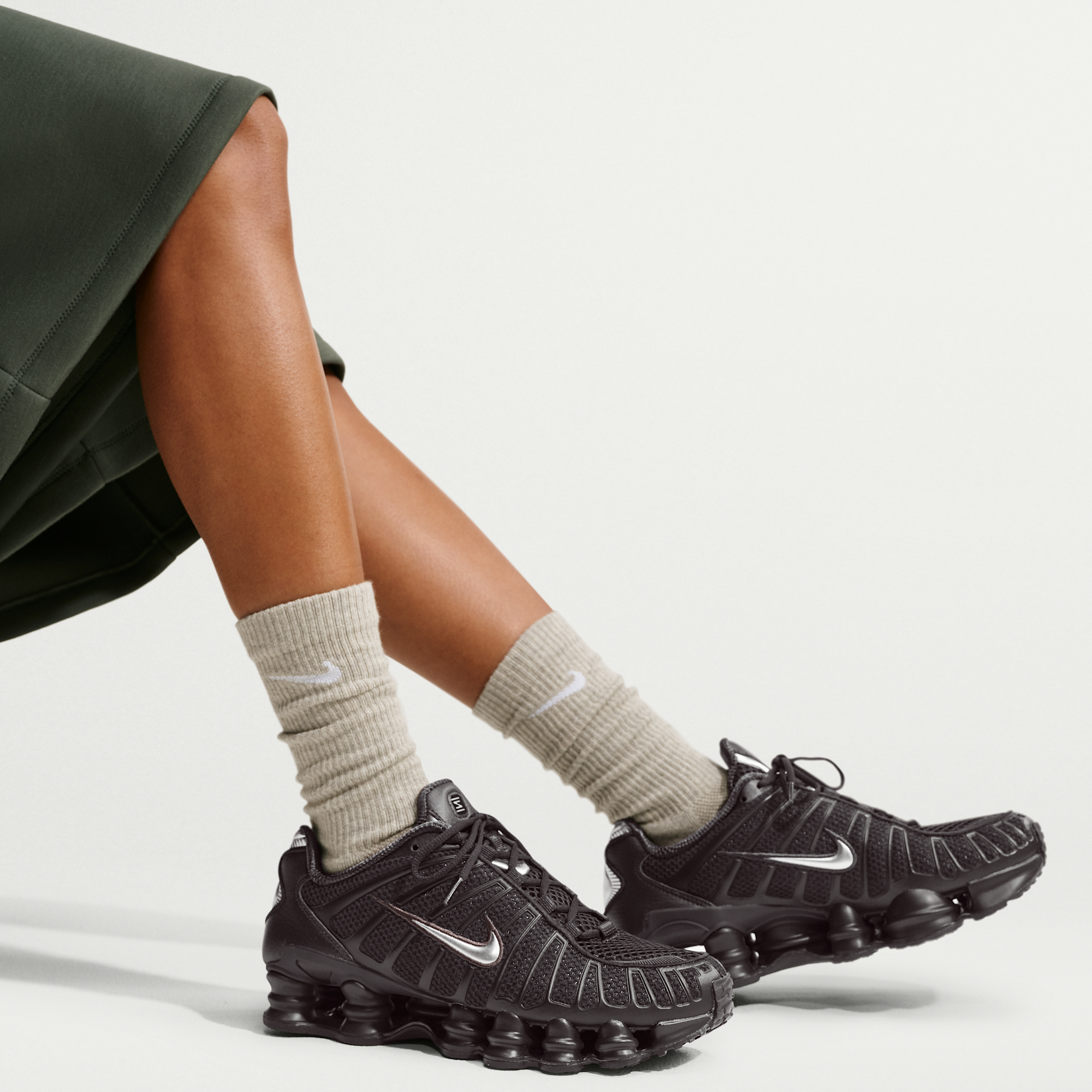 Nike Shox TL - Velvet Brown/Metallic Silver - 9