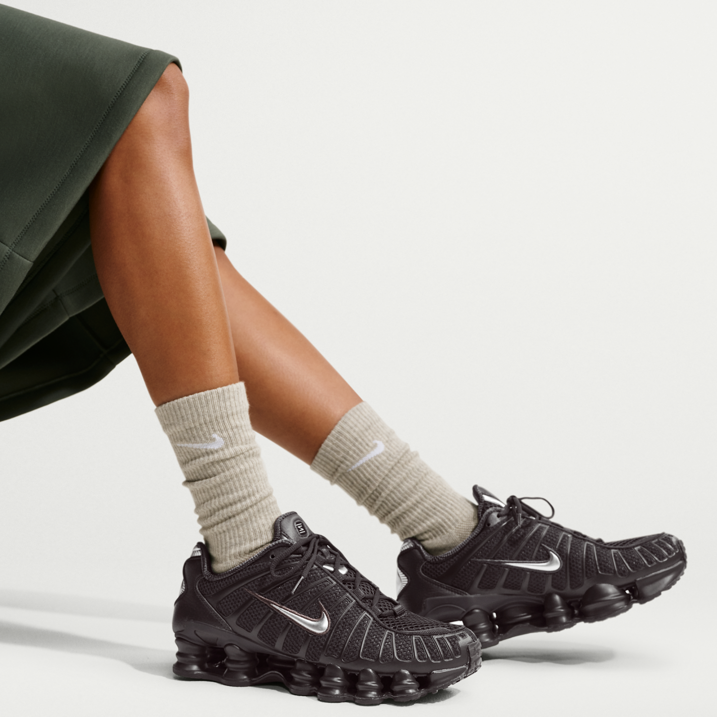 Nike Shox TL - Velvet Brown/Metallic Silver - 9