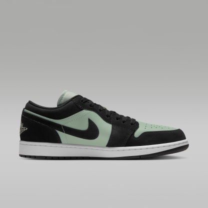 Air Jordan 1 Low - Μαύρο/Λευκό/Pistachio Frost - 3