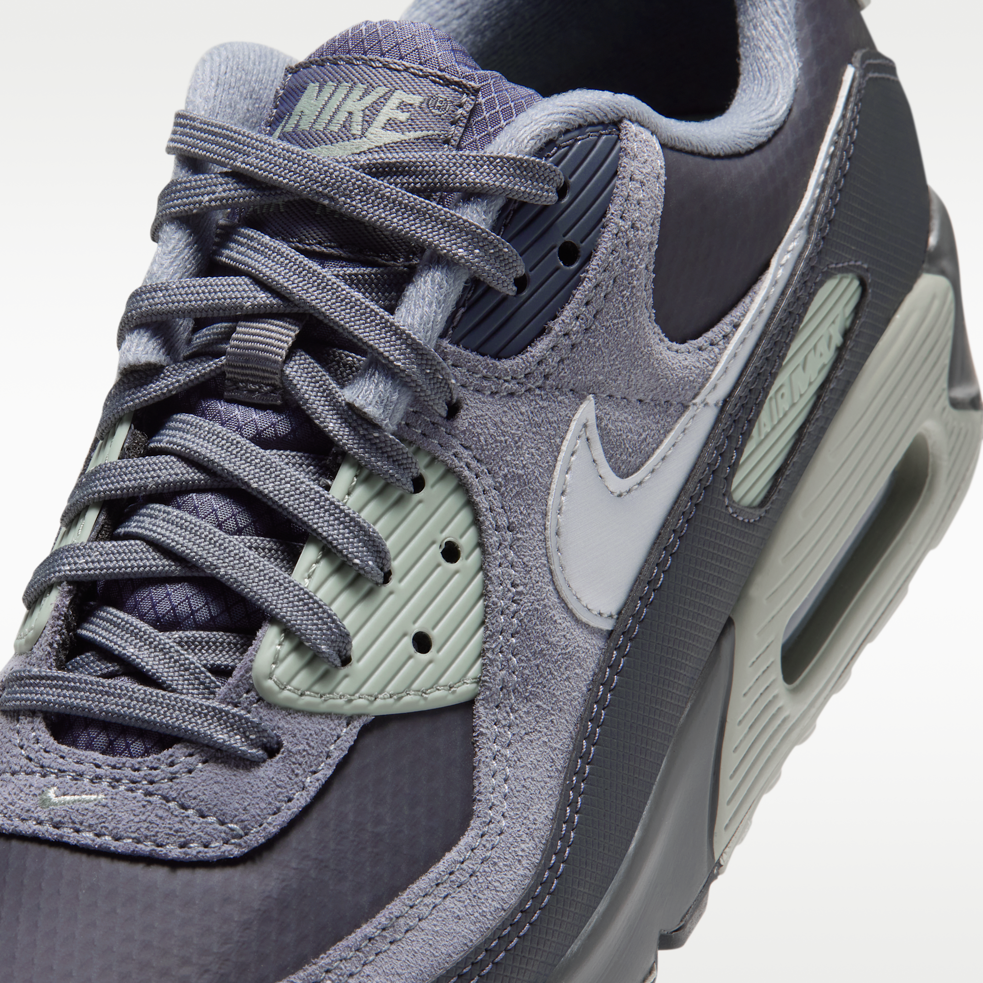 Nike Air Max 90 - Iron Grey/Anthracite/Cool Grey/Metallic Silver - 7