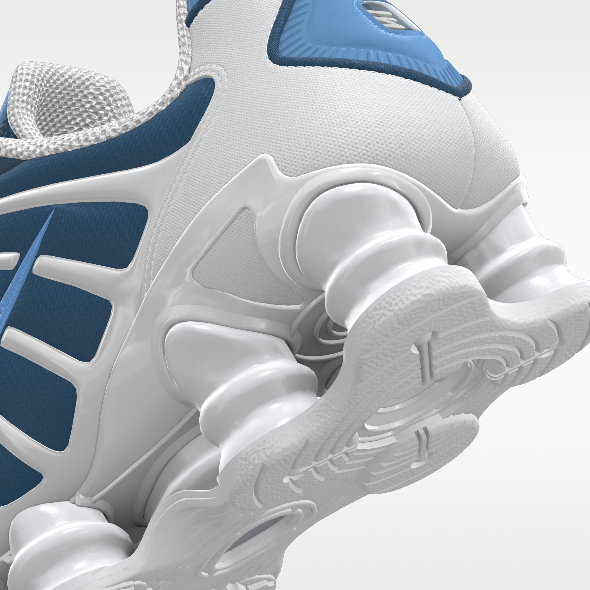 Nike Shox TL By You - Πολύχρωμο/Πολύχρωμο (5410114033) - 9