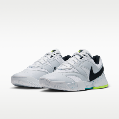 NikeCourt Lite 4 - Λευκό/Volt/Energy/Μαύρο - 5