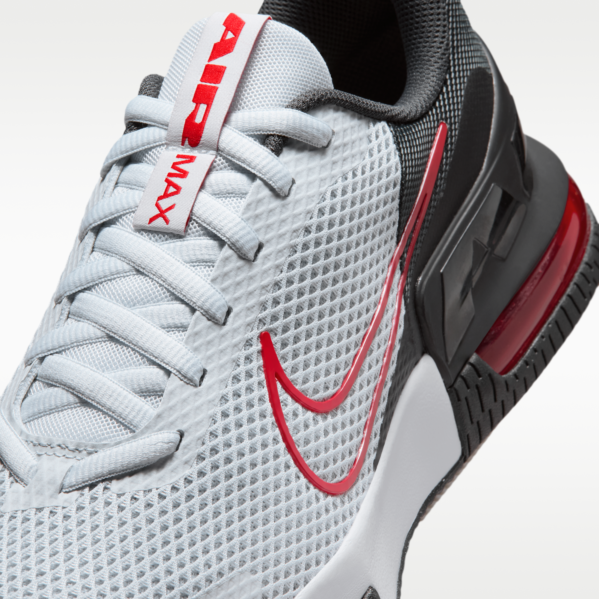 Nike Air Max Alpha Trainer 6 - Pure Platinum/Μαύρο/Λευκό/University Red - 7
