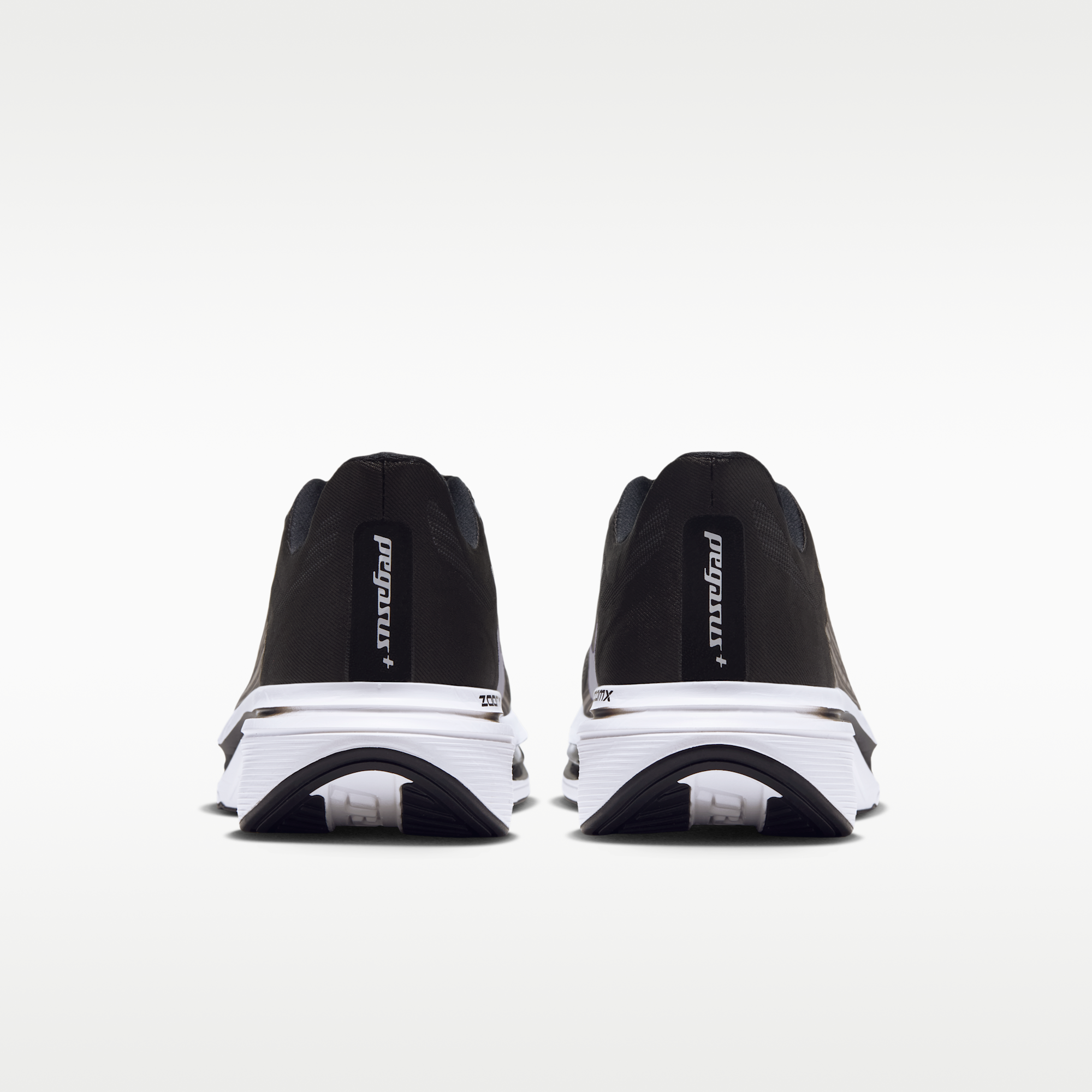 Nike Pegasus Plus 2 - Μαύρο/Smoke Grey/Λευκό - 6