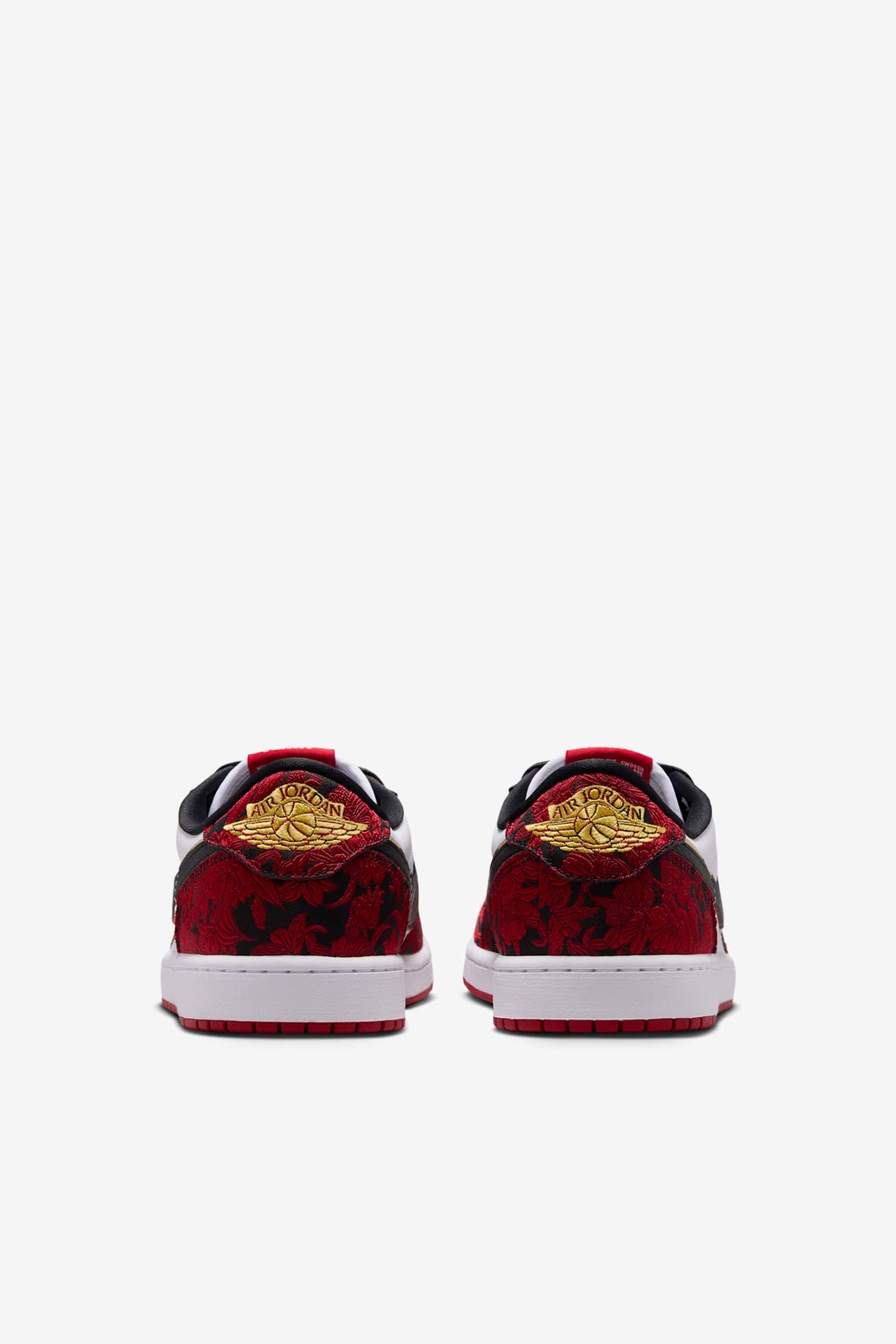 Air Jordan 1 Retro Low OG "Garden" - Μαύρο/Summit White/Laser Fuchsia/Varsity Red - 6