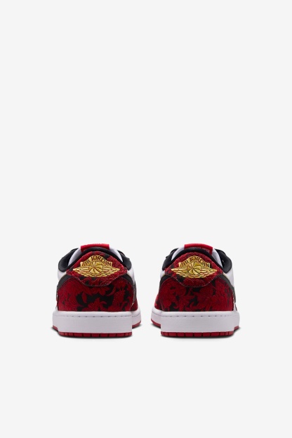 Air Jordan 1 Retro Low OG "Garden" - Μαύρο/Summit White/Laser Fuchsia/Varsity Red - 6