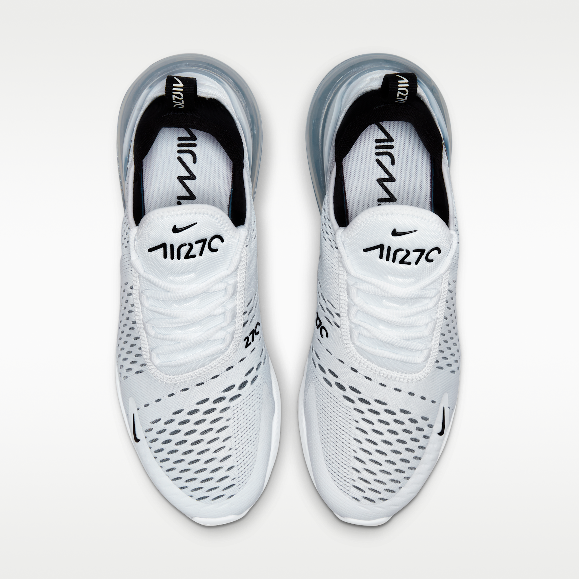 Nike Air Max 270 - Λευκό/Λευκό/Μαύρο - 4