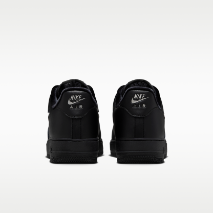 Nike Air Force 1 '07 - Μαύρο/Wolf Grey/Metallic Silver - 6
