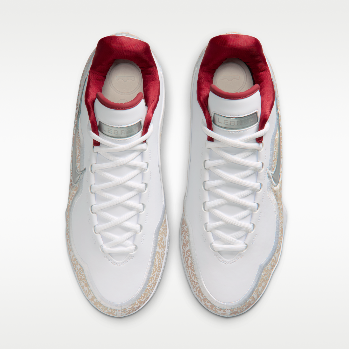 LeBron XXIII - Λευκό/Team Red/Metallic Silver - 4