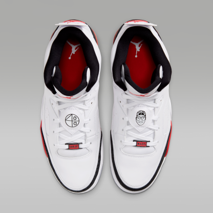 Jordan Son of Mars Low - Λευκό/Μαύρο/Light Crimson - 4
