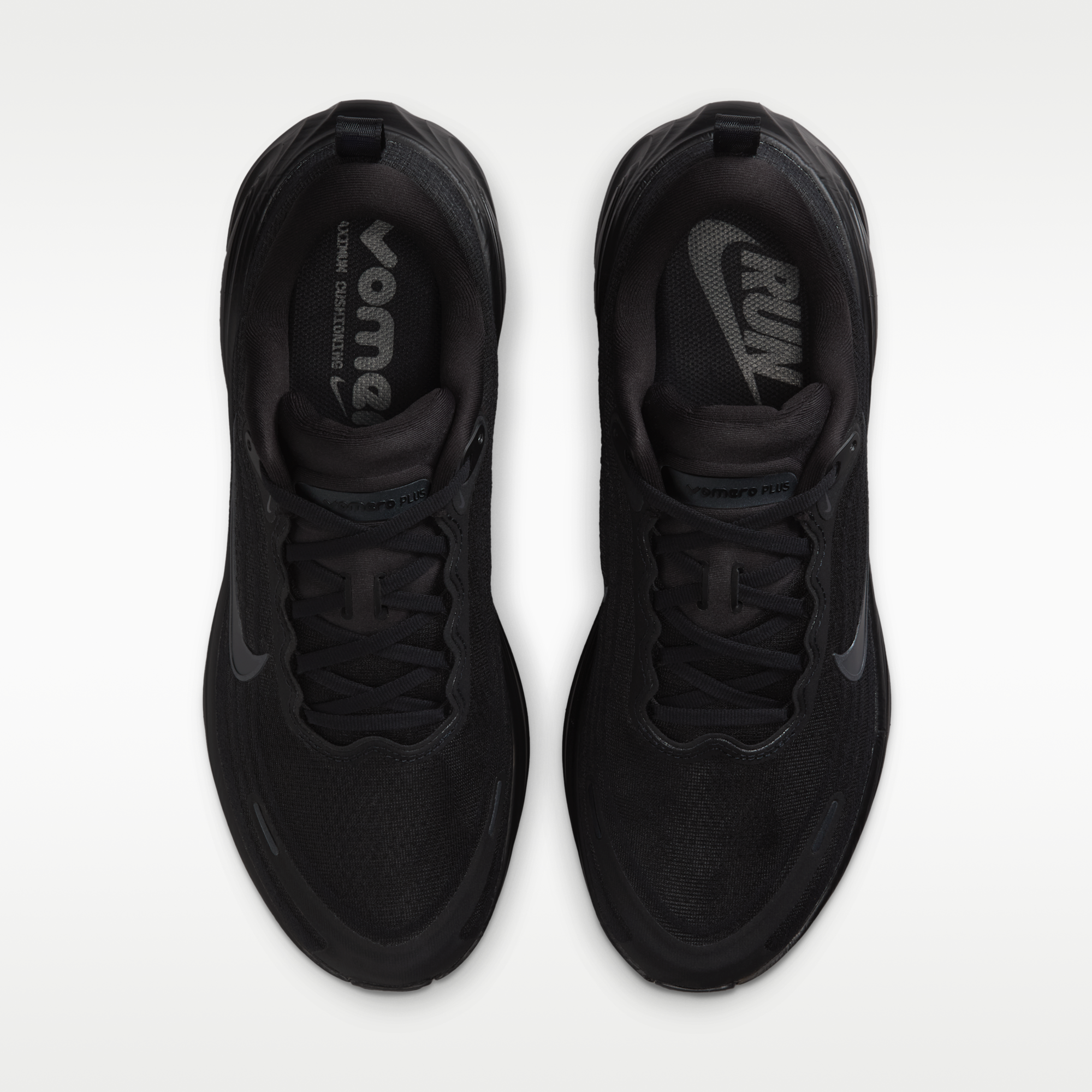 Nike Vomero Plus - Μαύρο/Metallic Dark Grey/Cool Grey/Dark Smoke Grey - 4