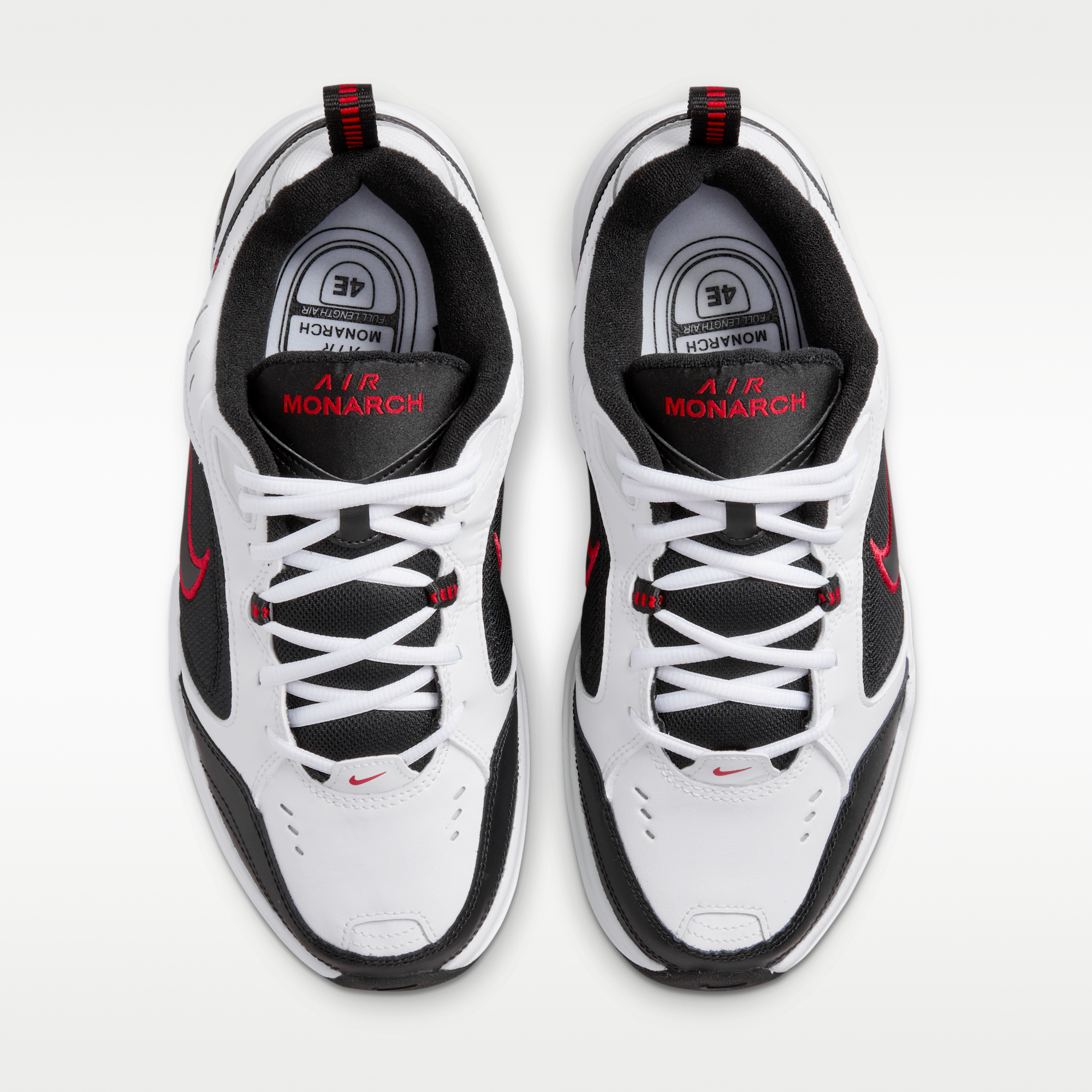 Nike Air Monarch IV - Λευκό/Μαύρο - 4