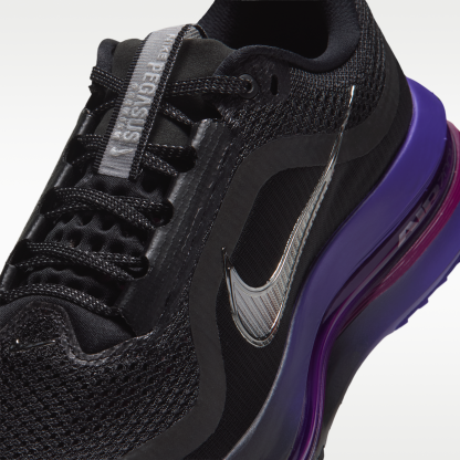 Nike Pegasus Premium - Μαύρο/Dark Concord/True Berry/Metallic Silver - 7