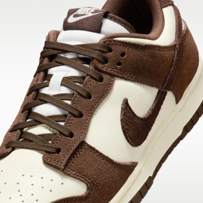 Nike Dunk Low Retro SE Leather/Suede - Pale Ivory/Pale Ivory/Baroque Brown - 7
