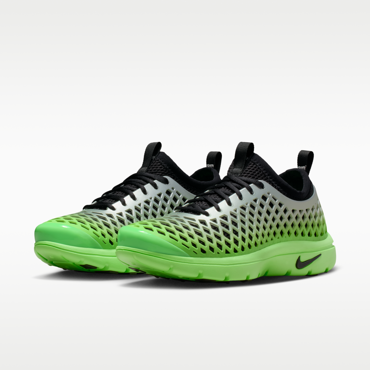 Nike Rejuven8 Run SP - Metallic Silver/Voltage Green/Μαύρο - 5