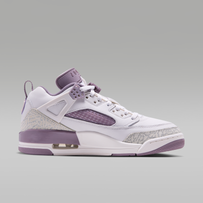Jordan Spizike Low - Swan/Light Smoke Grey/Purple Smoke - 3