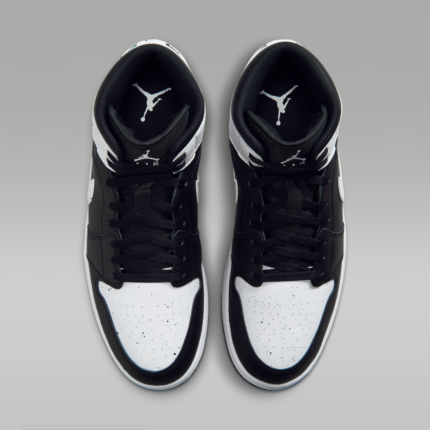 Air Jordan 1 Mid SE - Μαύρο/Μαύρο/Λευκό - 4