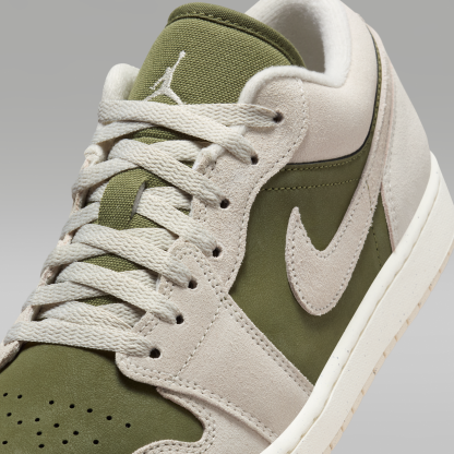 Air Jordan 1 Low SE - Medium Olive/Sail/Light Orewood Brown - 7