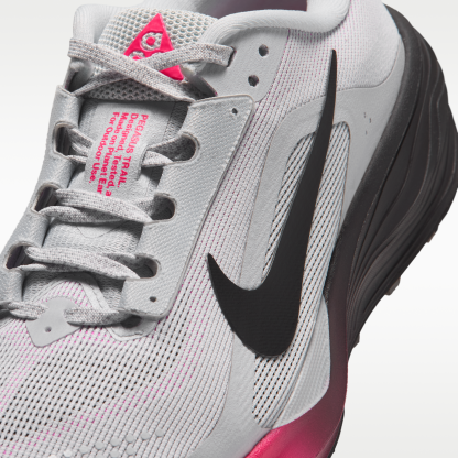 Nike ACG Pegasus Trail - Pure Platinum/Hyper Pink/Hyper Pink/Μαύρο - 7