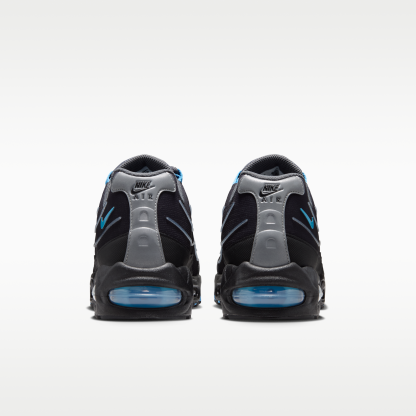 Nike Air Max 95 Big Bubble Tech - Μαύρο/Iron Grey/Metallic Silver/University Blue - 6
