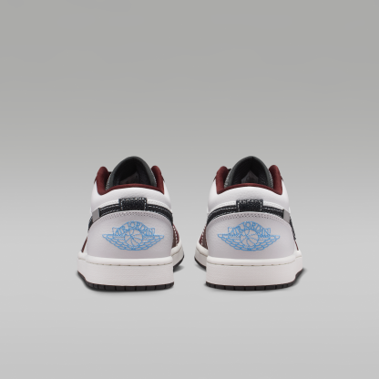 Air Jordan 1 Low - Summit White/Summit White/Mystic Dates/Μαύρο - 6