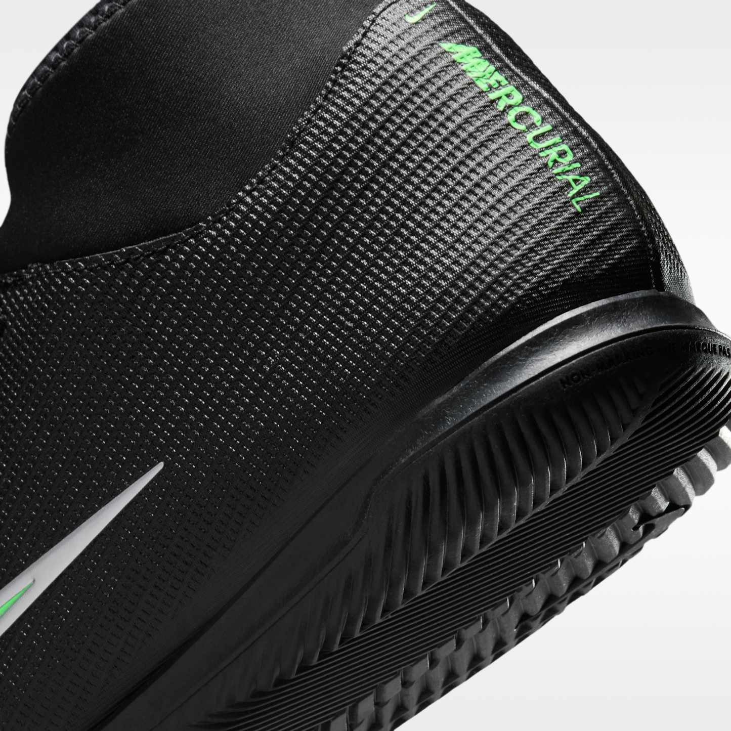 Nike Mercurial Superfly 11 Club - Μαύρο/Μαύρο/Illusion Green (IO1495-001) - 8