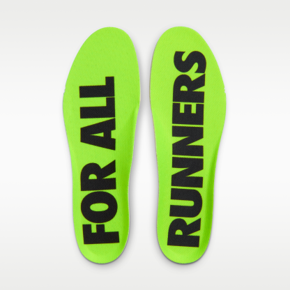Nike Vomero Plus x DISTANCE - Λευκό/Μαύρο/Volt/Metallic Silver - 10