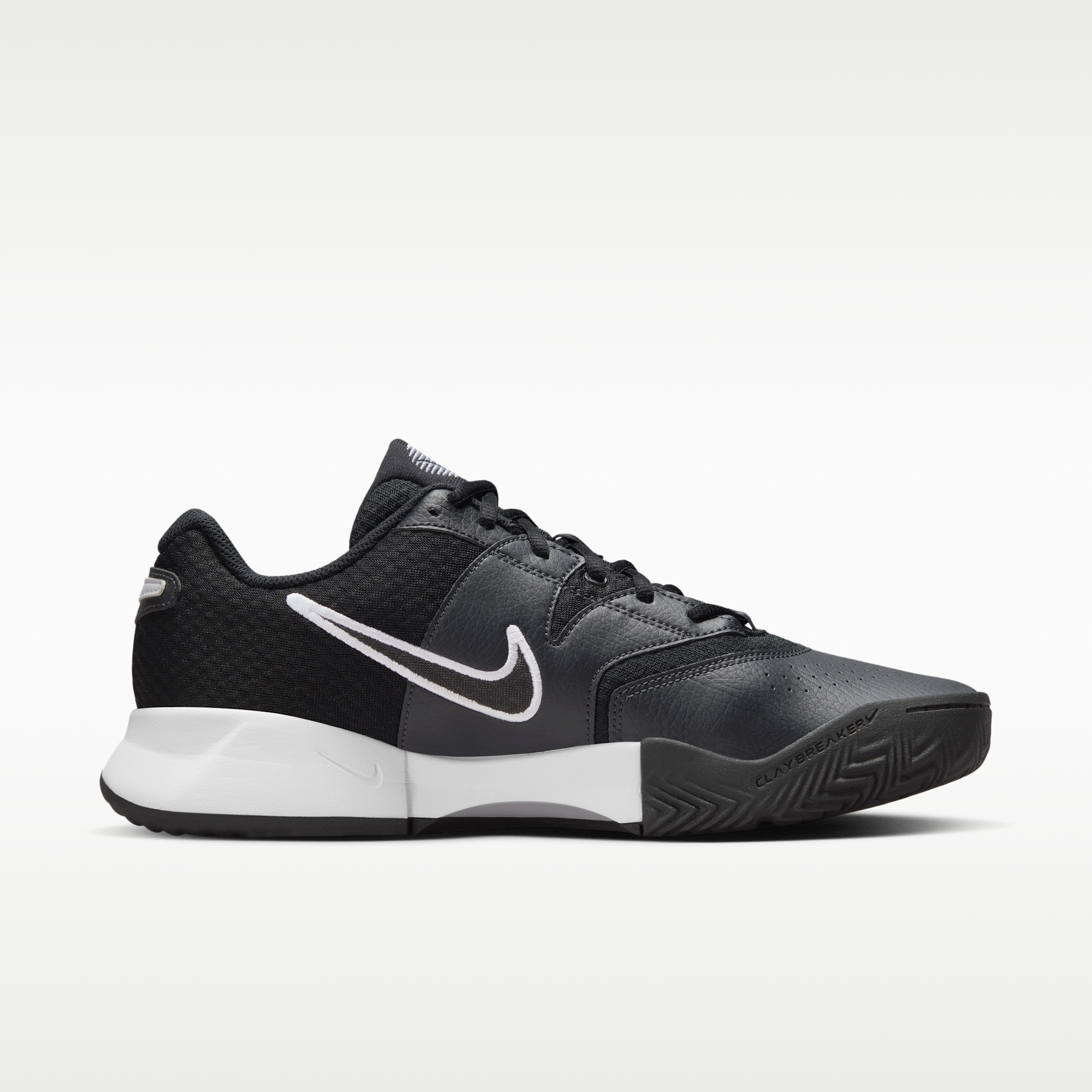 NikeCourt Lite 4 - Μαύρο/Anthracite/Λευκό - 3