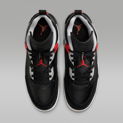 Jordan Spizike Low - Μαύρο/Wolf Grey/Λευκό/Gym Red - 4