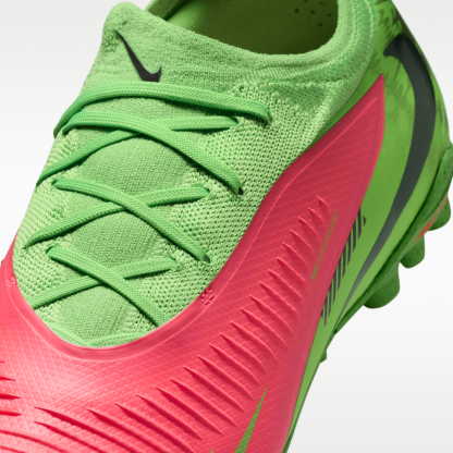 Nike Phantom 6 Low Pro "Erling Haaland" - Hot Punch/Green Strike/Μαύρο - 8