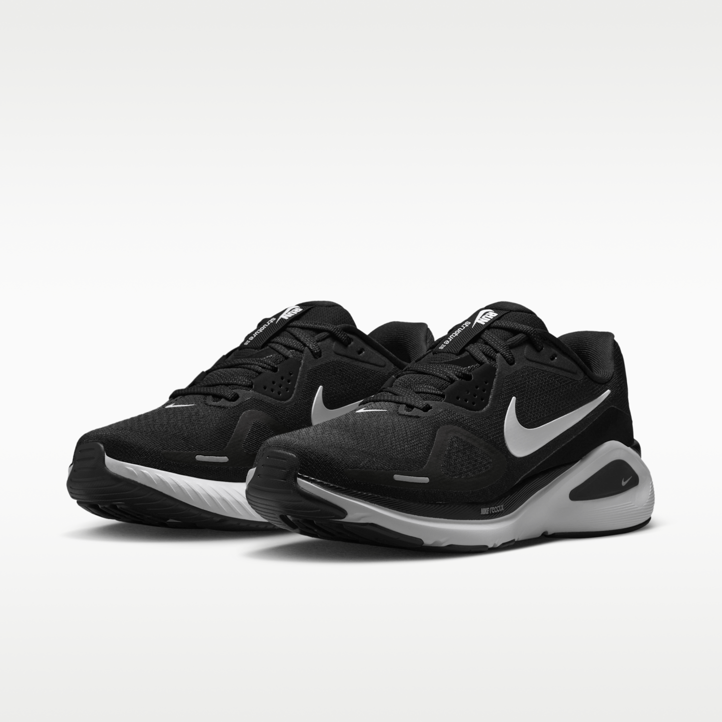 Nike Structure 26 - Μαύρο/Cool Grey/Metallic Silver/Λευκό - 5
