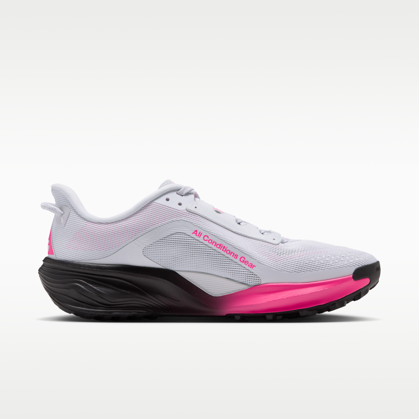 Nike ACG Pegasus Trail - Pure Platinum/Hyper Pink/Hyper Pink/Μαύρο - 3