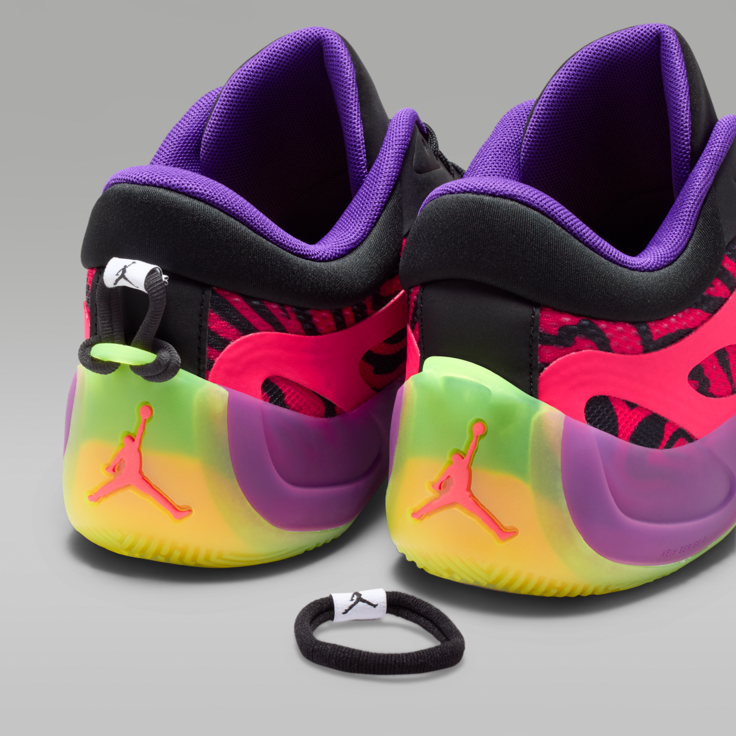 Jordan Heir Series 2 "Birds of Paradise" - Red Orbit/Voltage Purple/Volt/Μαύρο - 10