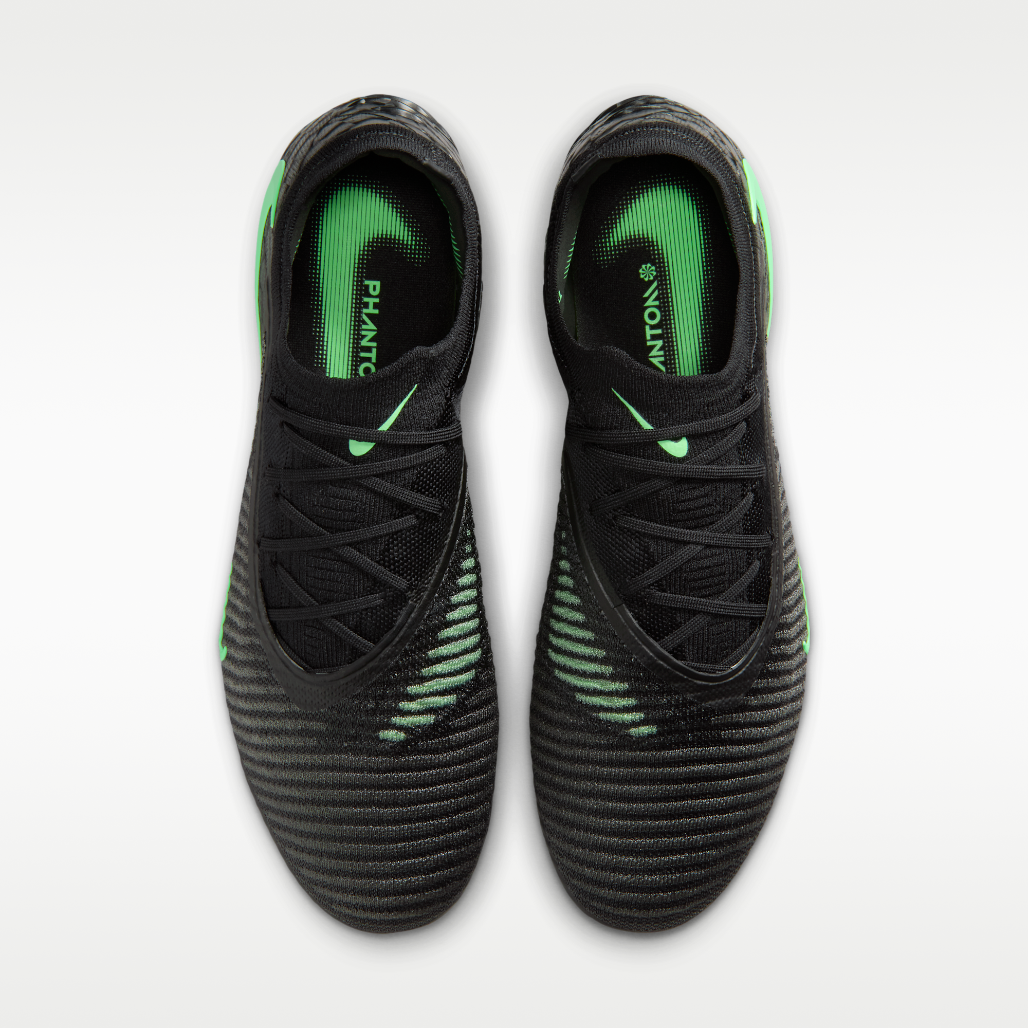 Nike Phantom 6 Low Elite - Μαύρο/Μαύρο/Illusion Green (HQ2335-001) - 4