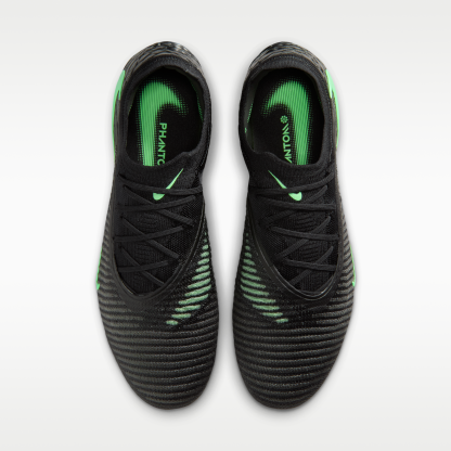 Nike Phantom 6 Low Elite - Μαύρο/Μαύρο/Illusion Green (HQ2335-001) - 4