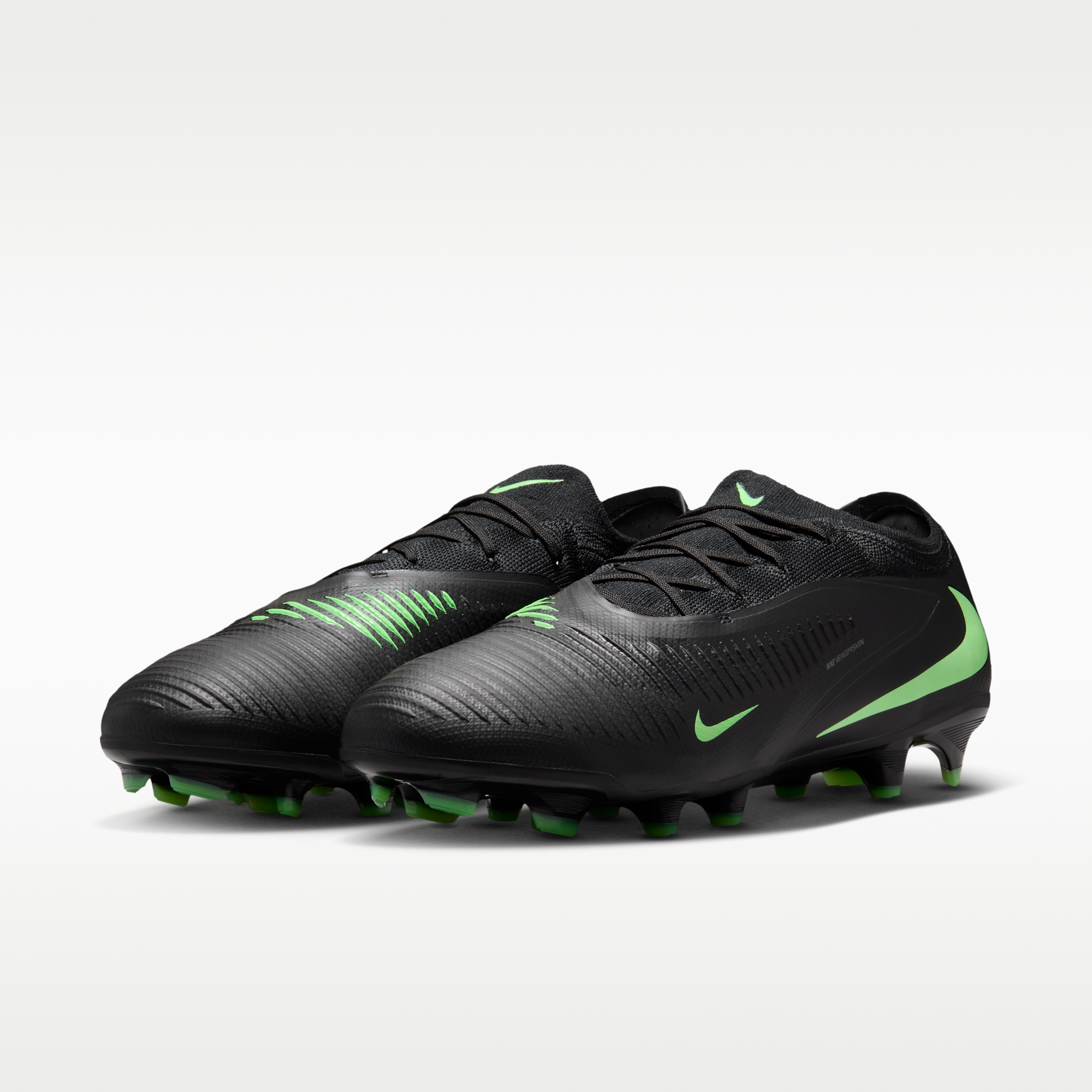 Nike Phantom 6 Low Pro - Μαύρο/Μαύρο/Illusion Green (HJ4122-001) - 5
