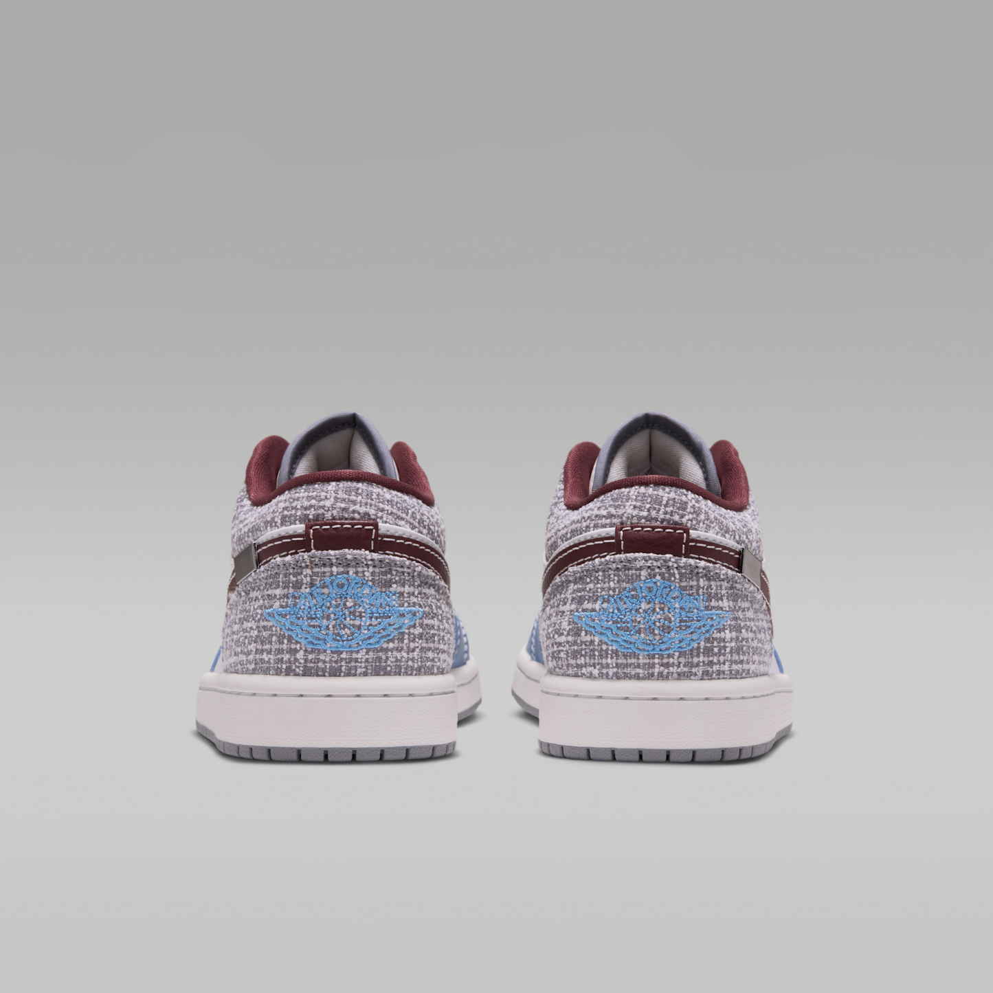 Air Jordan 1 Low - Summit White/Summit White/Work Blue/Light Boulder - 6