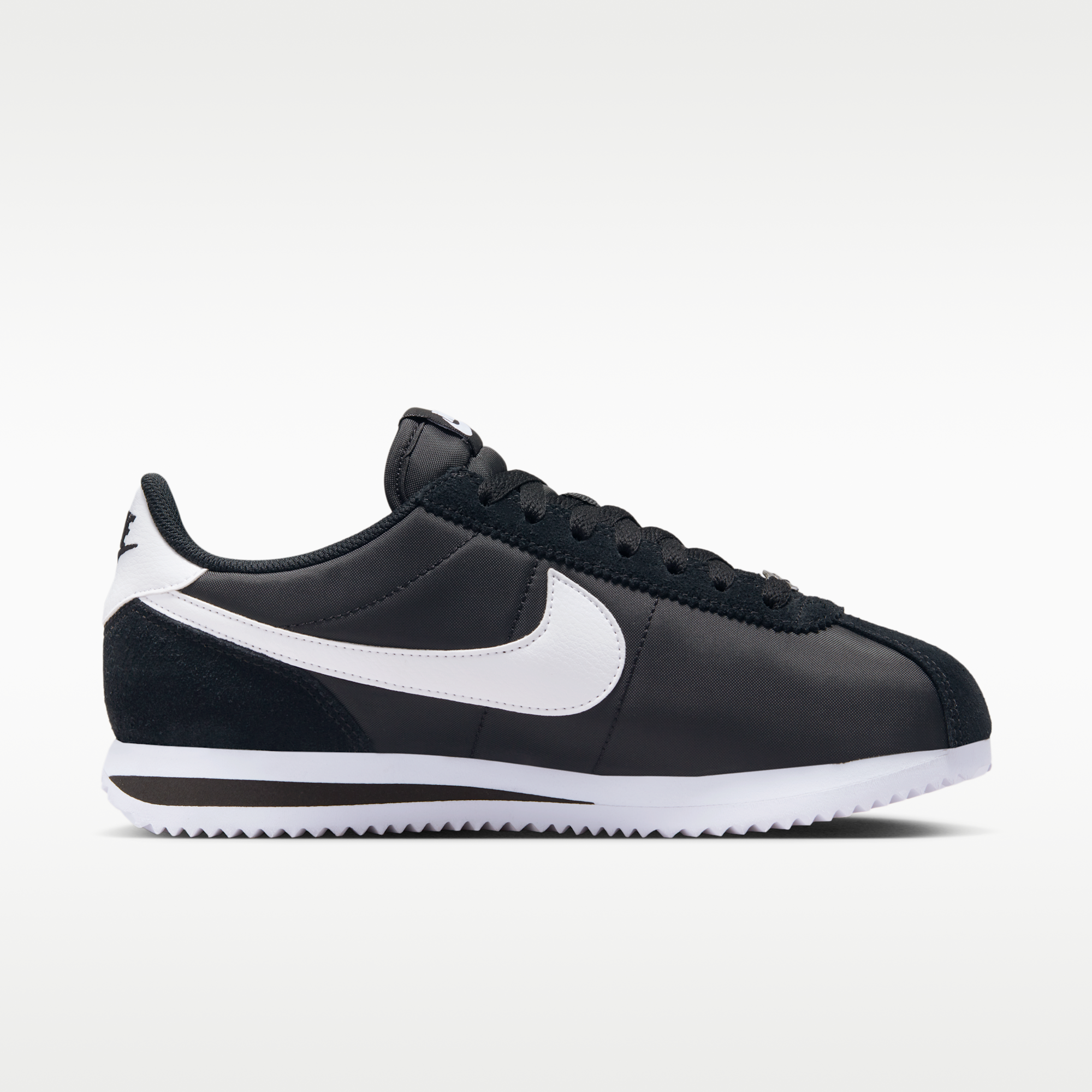 Nike Cortez Textile - Μαύρο/Λευκό - 3