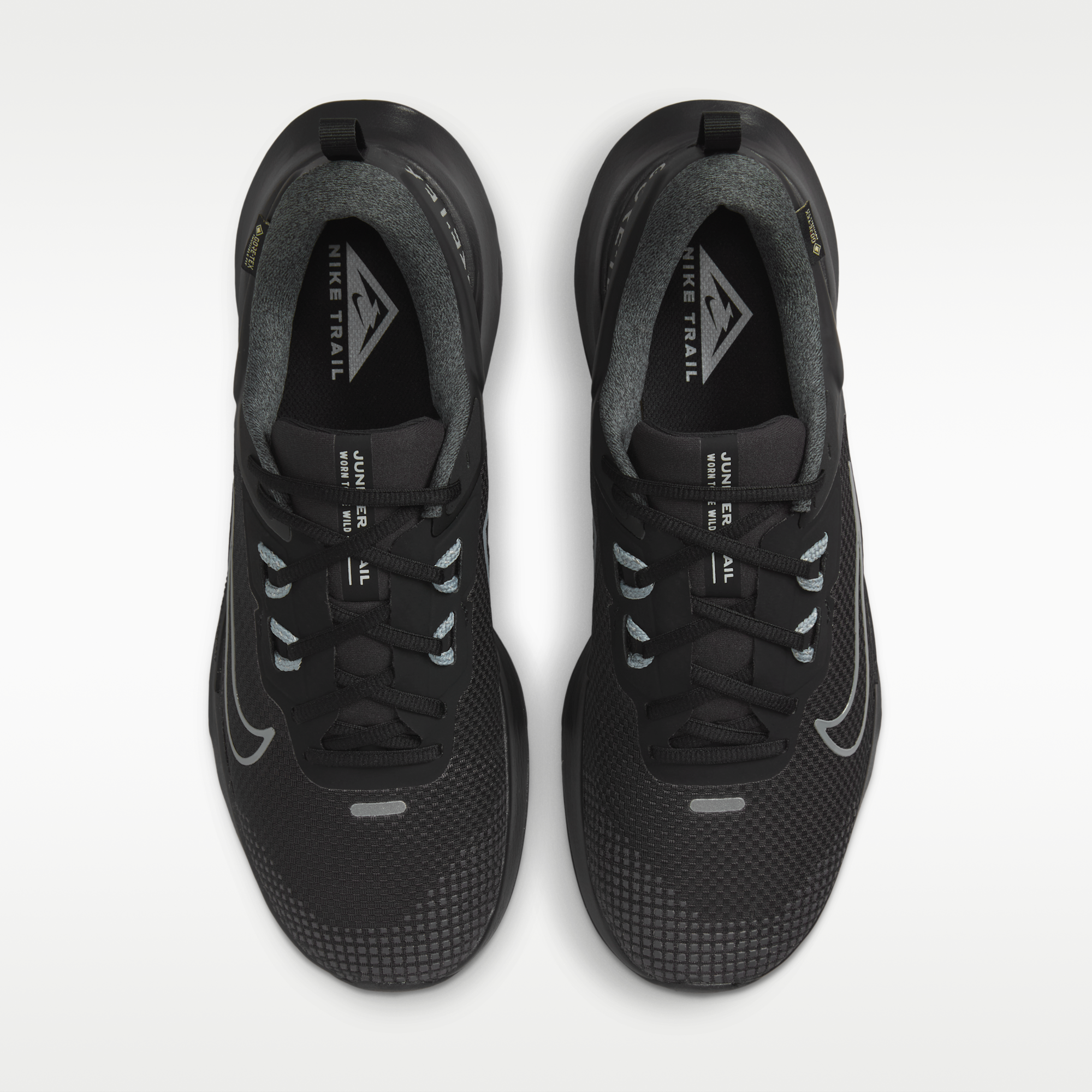 Nike Juniper Trail 2 GORE-TEX - Μαύρο/Anthracite/Cool Grey - 4
