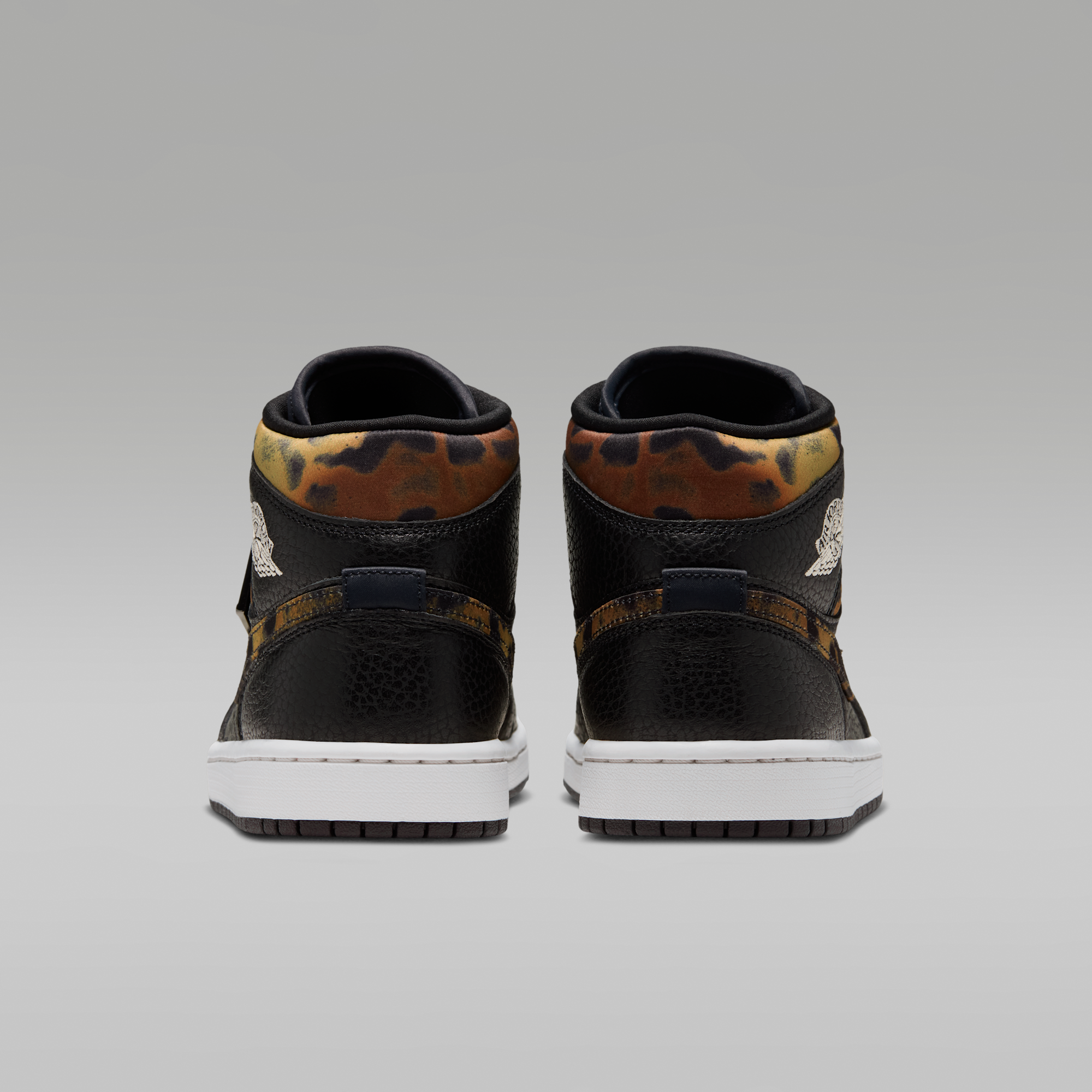 Air Jordan 1 Mid SE - Μαύρο/Velvet Brown/Chalk - 6