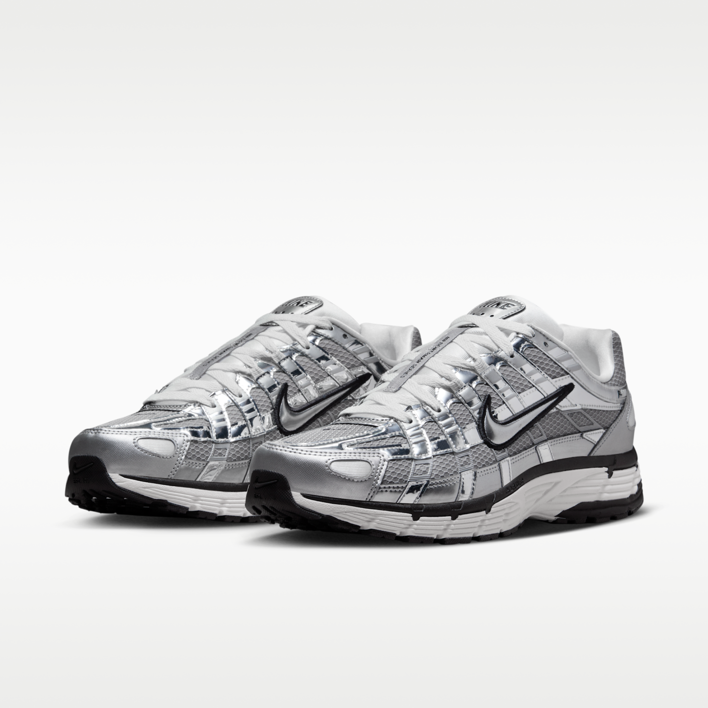 Nike P-6000 - Metallic Silver/Sail/Μαύρο/Metallic Silver - 5
