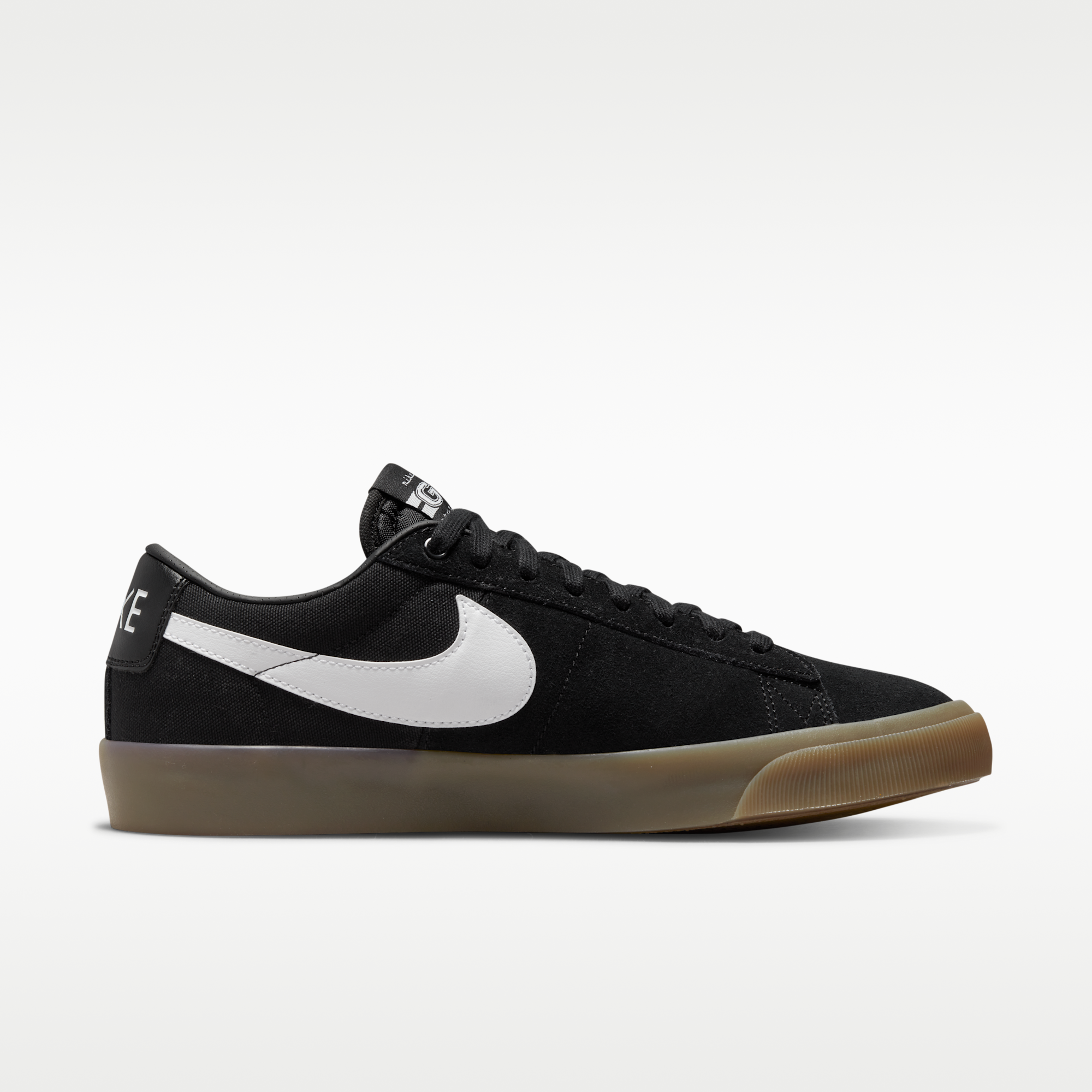 Nike SB Zoom Blazer Low Pro GT - Μαύρο/Μαύρο/Λευκό/Λευκό - 3