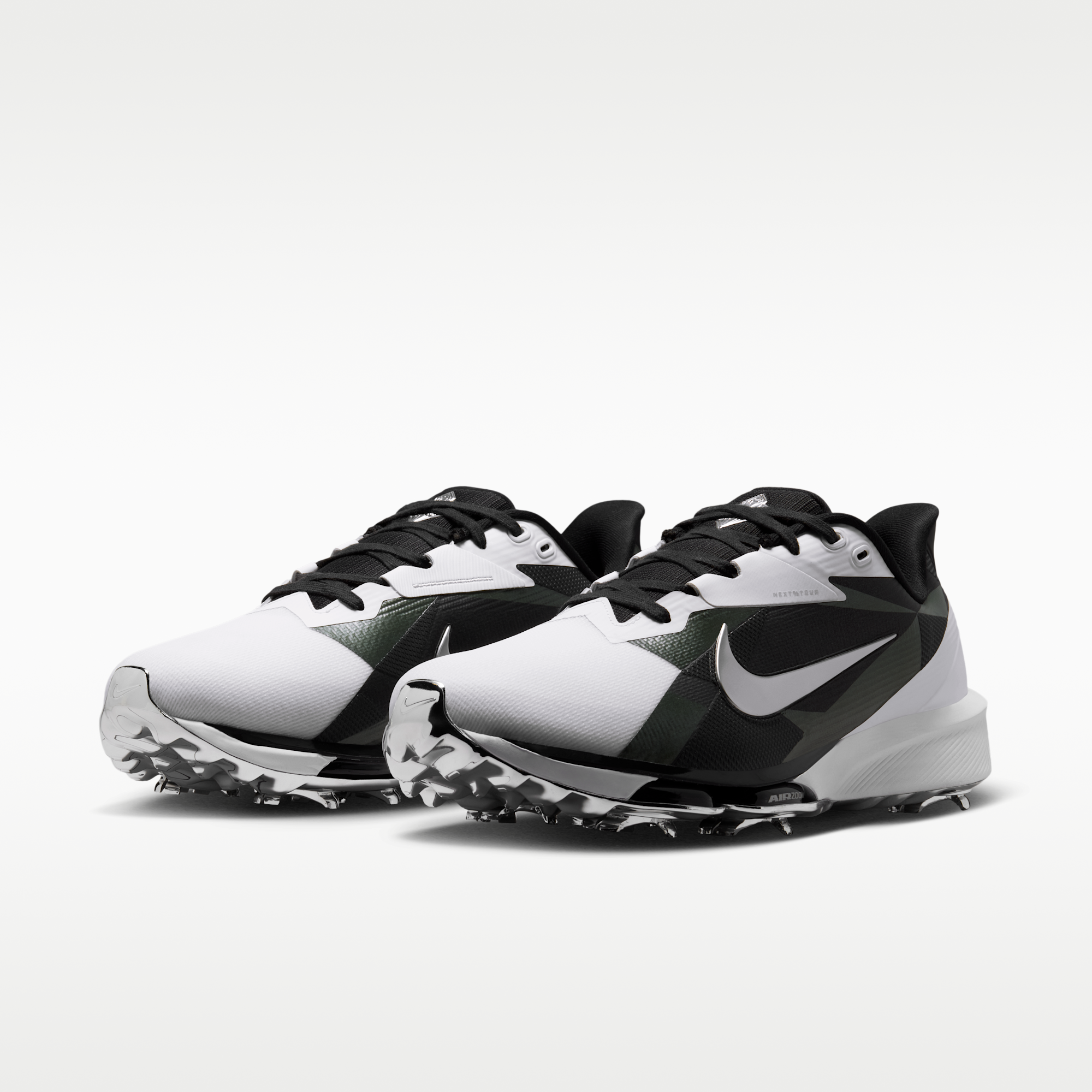Nike NEXT% TOUR 3 - Λευκό/Metallic Silver/Fir/Μαύρο - 5