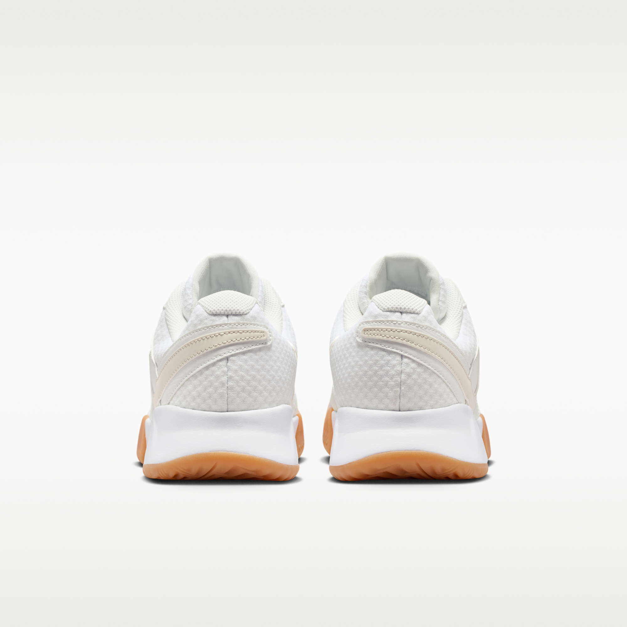 NikeCourt Lite 4 - Λευκό/Summit White/Linen/Light Orewood Brown - 6
