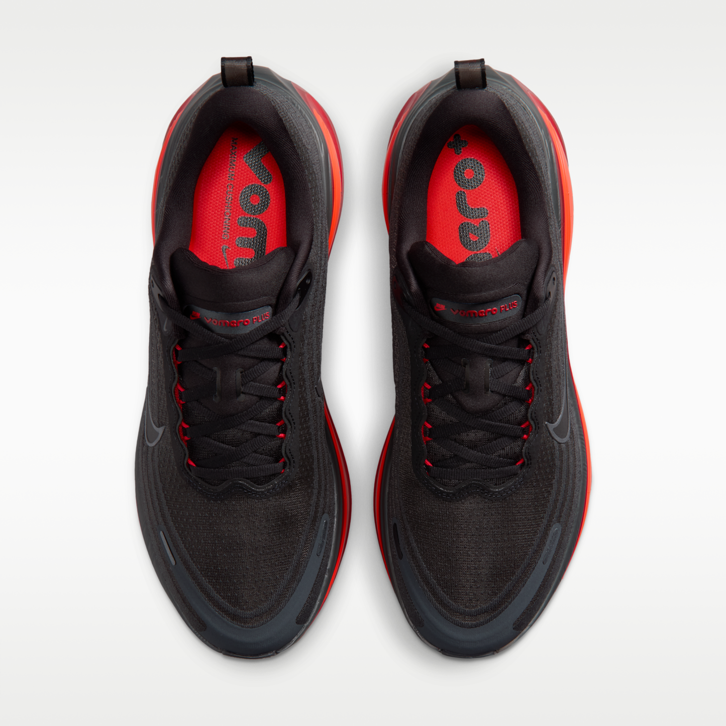 Nike Vomero Plus - Anthracite/Bright Crimson/University Red/Μαύρο - 4