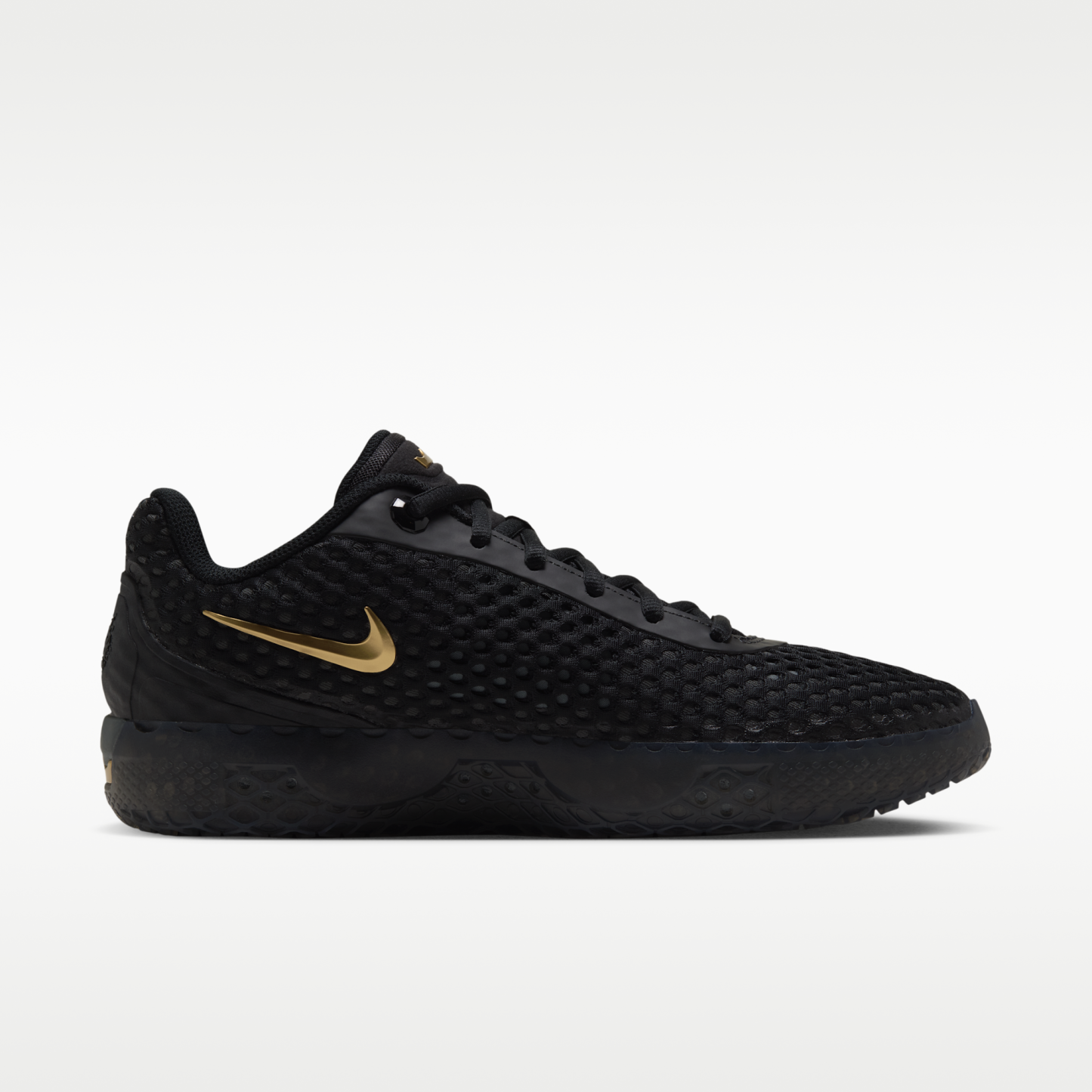 LeBron Witness X - Μαύρο/Μαύρο/Iron Grey/Metallic Gold - 3