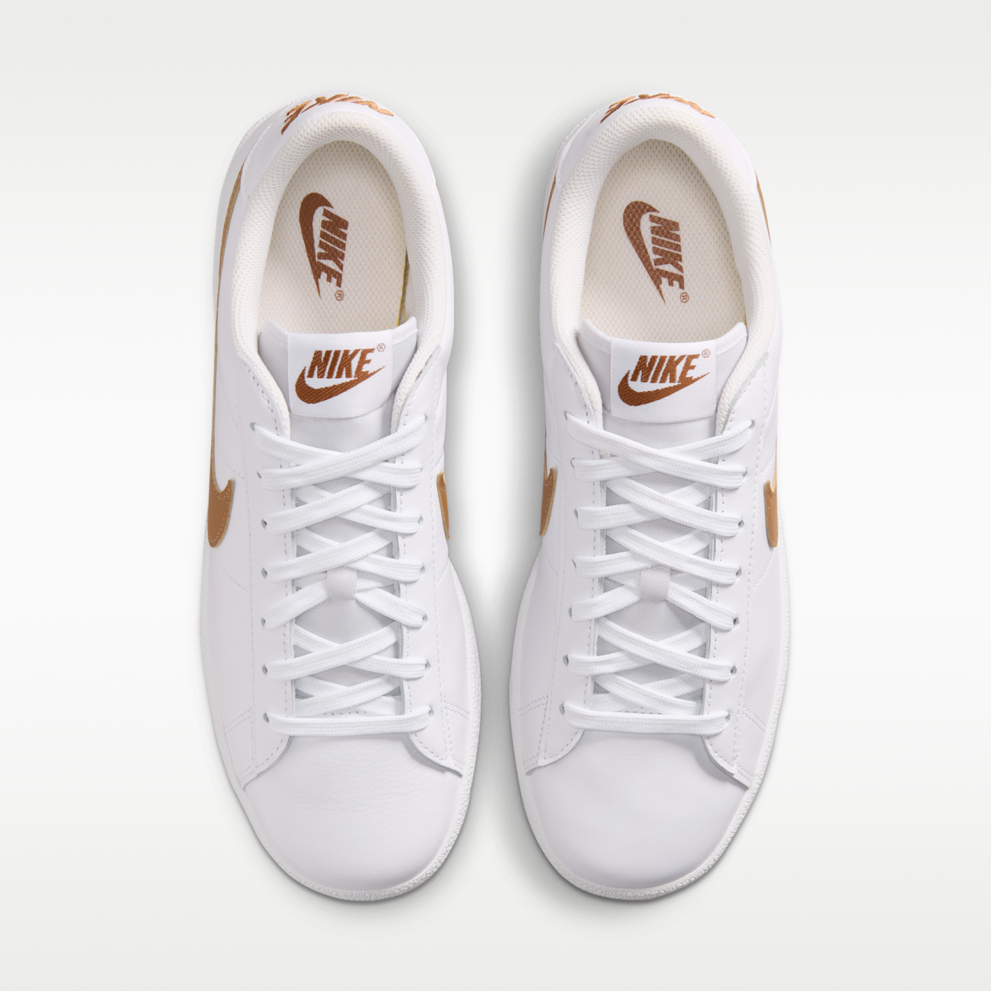 Nike Tennis Classic - Λευκό/Λευκό/Light British Tan - 4