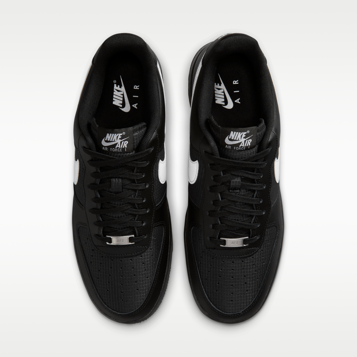 Nike Air Force 1 '07 LV8 - Μαύρο/Μαύρο/Λευκό - 4